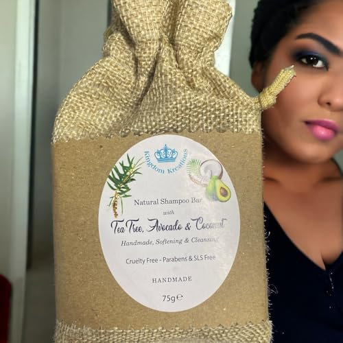 Natural Handmade Shampoo Bar Tea Tree, Avocado & Coconut oil