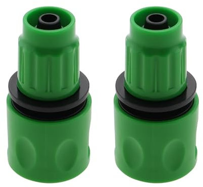 YINETTECH 2PCS Connecteurs de Tuyau Extensibles 67,3x34,2MM Adaptés Aux Tubes Télescopiques avec Un Diamètre Intérieur de 8 à 10 Mm Kit de Réparation de Tuyau d'arrosage pour Jardin Terrasse Vert