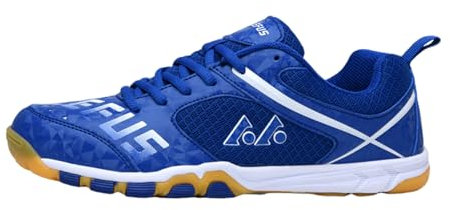 Kraftpaid Badminton Squash Schuhe,Tischtennis Schuhe Herren,Herren Badminton Tennisschuhe,Tischtennis Turnschuhe,Erwachsene Innenplatzschuhe Atmungsaktiv FüR Volleyball Tennis Tischtennis