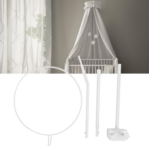 ZASCHMOY Zaschmoy Baby Crib Banopy -Halter, Höhenverstellbarer Krippen -Baldachinhalter mit Klemmen, Baldachinpol für Cot -Stuhlbassinet -Wiege, Babybettzubehör