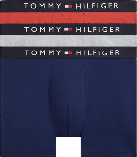 Tommy Hilfiger Herren 3p Boxer Brief Um0um03764 Boxershorts (3er Pack)