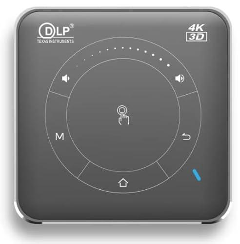 Plus récent HD Mini Smart Dlp 3D 4k Projecteur Android 9.0 5G WiFi BT Batterie de Haut-Parleur intégrée Projecteurs de téléphone de Poche