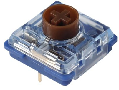 GCemptDMd Deep Low Profile 1353 RGB Choc V2 Silent Switches Linear Tactile Switch Compatible With Mx Low Profile Mechanical Keyboard(Brown Switch)