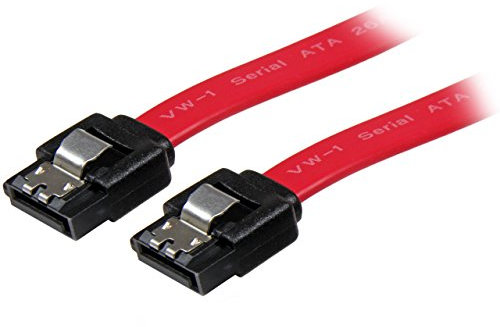 Startech LSATA12 - Cable SATA de 30 cm con Cierre de Seguridad (Bloqueo con pestillo Latching)