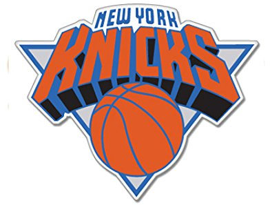 Rico NBA New York Knicks Small Statische Aufkleber, One Size