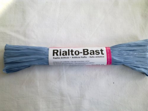 Bast in hellblau matt 10gr - 100%Viskose
