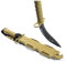 AIRSOFT PLASTIC BAYONET RUBBER TRAINING KNIFE TAN M9 ARMY STYLE DROP LEG G36 M4
