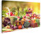islandburner Bild auf Leinwand Frisches Bio Obst Und Gemüse Küchenbild Bilder Wandbilder Poster