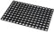 Addis Rubber Mat 40X60 517495 Paillasson nid d'abeille très résistant 100% caoutchouc-60 x 40 cm-Noir, Caoutchouc, 80 x 150 cm