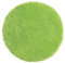 PANA® Runde Badematte Hochflor (Ø 90 cm) • Badteppich rund aus weichen Mikrofasern • Saugstark & waschbar • Runder Duschvorleger, Badvorleger, Badezimmerteppich rund • Farbe: Creme