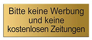 Placa para buzón, 66 x 25 mm, aluminio, anodizado, autoadhesiva, 28994-M