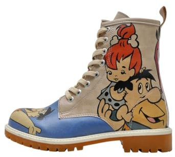 DOGO WB Vegane Damen Boots Stiefeletten - Family Rocks 39