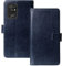 Lankashi Flip Premium Retro Cuir Housse Coque Étui pour Doro 8100/8100 Plus / 8110/8110 Plus / 8210/8220 / 8200/8200 Plus TPU Silicone Cas Téléphone Couverture Protecteur Bleu Fonce