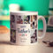 6 Photo Father's Day Personalised Mug - 11oz Cup - Add Your Photos and Text - Present for Dad - Gift for Father's Day
