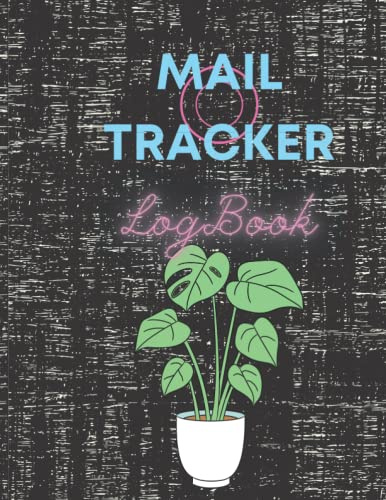 Mail Tracker Log Book: Track incoming and outgoing E-Mails