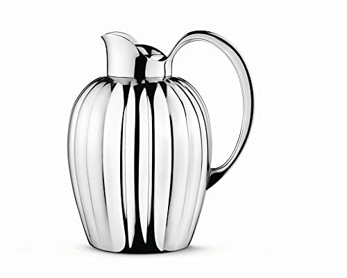 Bernadotte Thermo Jug W. Push Stopper New Gen, Abs, Ss 1L