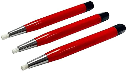 Qeunrtiy Fiberglas Kratzpinsel Stift, 3 StüCke, Schmuck, Uhren, MüNzreinigung, Elektronische Anwendungen, Entfernen Von Rost und Korrosion