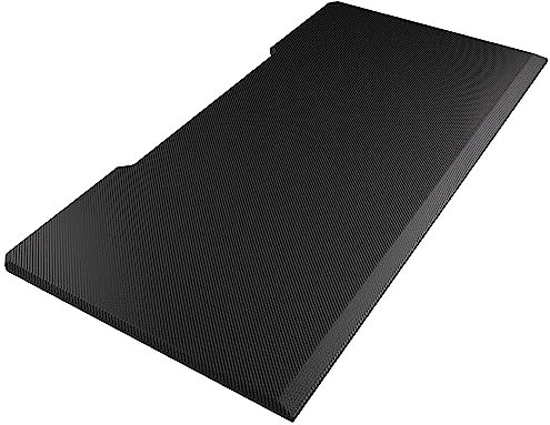 Ultimate Setup Tischplatte 160x80, Schreibtischplatte 160x80, Gaming Tisch 160x80, Bürotisch 160x80, Massive MDF Platte (Schwarz, Carbon 160x80x2,5 cm)