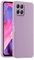 HULLIN Custodia per Telefono in Silicone Colorato, Adatta per HONOR X8 (4G) (6.7) - Erba Viola