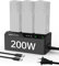 LKTOP 200W Mavic 3 Pro Serie Akkuladestation, Mavic 3 Ladegerät (3,5-Fach superschnell) für DJI Mavic 3/Pro/Classic/Cine/Pro Cine/Enterprise/Thermal Drone, Controller, Hub (Laden von 3 Akkus: 1 Std)