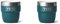 YETI Rambler 4 oz Stackable Cup, Stainless Steel, Vacuum Insulated Espresso/Coffee Cup, 2 Pack, Agave Teal