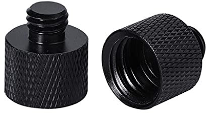 BYUTFA Tripod Adapter Anti-corrosion 5/8 Female to 1/4 3/8 Male Camera Screw Adapter Thread for Mounting Camera Monitor Tripod Durable