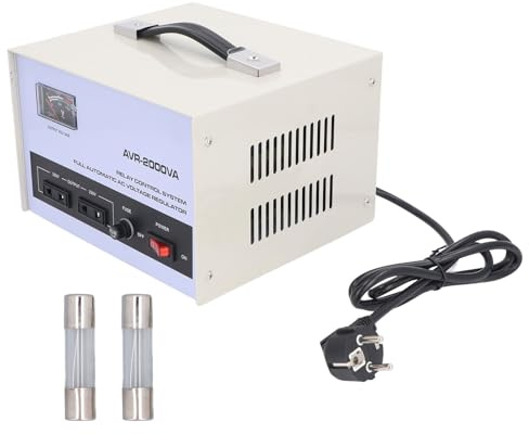 Spannungsregler, Aufwärts- und Abwärtswandler, Automatischer Transformator, 2000 W, 160–250 V auf 220 V, Lineare Elemente, Universelle Steckdosen für Verschiedene