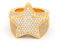 GleaMora Für Männer Punk Hip Hop Ring Pentagramm Ring Persönlichkeit Ins Stil Schmuck Licht Luxus Geburtstagsfeier Jubiläum Geschenk