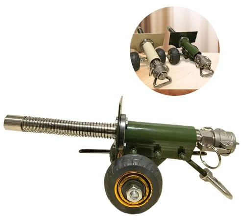 KWJNH Feuerwerkskörper Artillerie Kanone Stahl Mini Kanone, Militärmodell-Kollektion Ornamente, Stahlkanone Modell Feuerwerkskörper-Starter Desktop Dekoration und Sammlerstücke