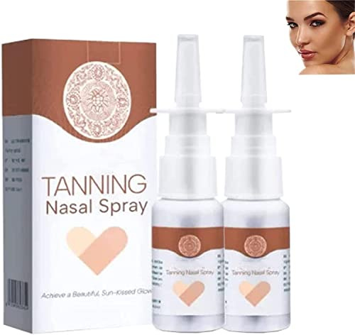2pcs BronzeMist Tanning Nasal Spray | Self Tanning Nasal Spray, Sunless Tanning Mist, Summer Color Sunless Self Tanning Mist for All Skin Tones