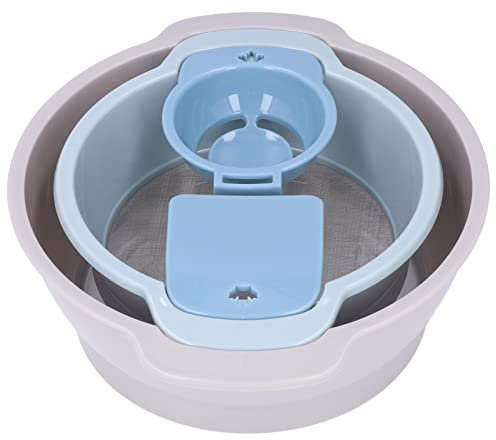 Trimming Tray Kit, 4Pcs Stackable Pollen Screen Flour Sieve Set Flower Dry Sifter with Mesh and Bottom Harvest Bin for Kitchen Baking Pollen Collecting