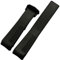 EDVENA Klassisches Luxus-Gummiarmband Kompatibel Mit TAG HEUER Armband Mit Faltschließe Aus Edelstahl 20 Mm 22 Mm Schwarze Blaue Bänder(Black no clasp,22mm)