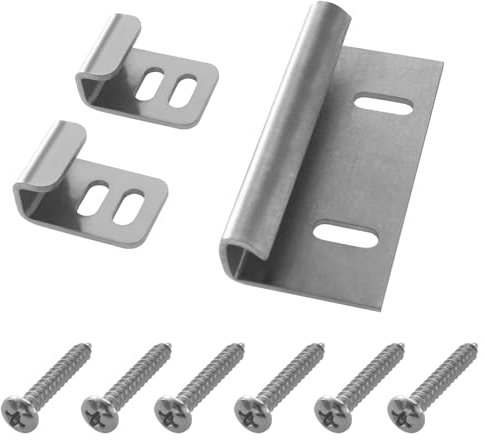 RMSPO Hold-Down Bracket Kit for Dometic 970 Series Portable Toilets Mounting Bracket 385320005 Dometic RV Toilet 385320005, Fit for Thetford RV Toilet Parts, Safe and Reliable for Easy Installation