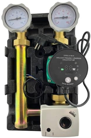 Pumpengruppe mit 3 Wege Mischer mit Hocheffizienzpumpe Eco-Star