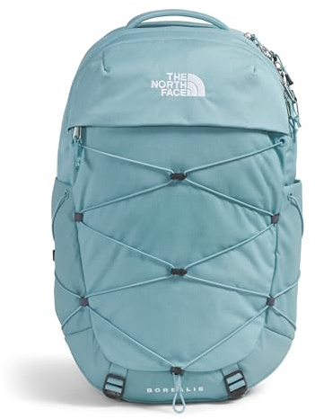 THE NORTH FACE Women's Borealis Commuter Laptop Backpack | Everyday Travel Bag with 16 Laptop Sleeve, Women-Specific Fit, Reflective Details, Blue Eclipse Light Heather/Blue Eclipse, One Size