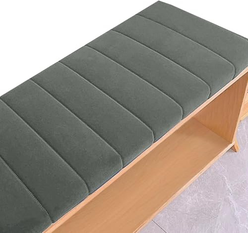 Bankkissen 100x40 120x40 140x40 80x40 150x50 Bankauflage Sitzkissen Bank Sitzauflage Sitzbank Auflage Polster fur Banke Kissen Kissenauflage for Küchenbank Gardenbank Essbank(Dark Gray,120x40cm/47x16i