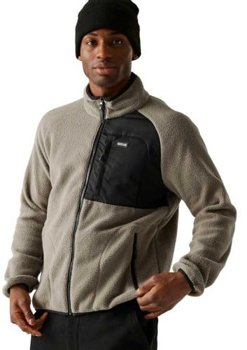 Regatta Mens Frankie Borg Fleece Beige