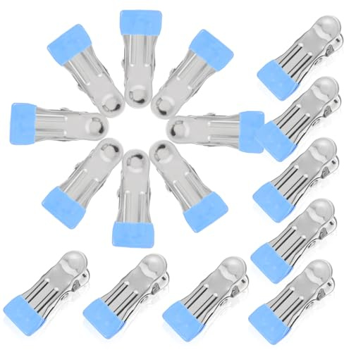 BESPORTBLE 30 pièces Lot de Clips Acier Inoxydable Antivent pour Bâche de Piscine Hors Sol Fixation Solide et Résistante pour Hiver Accessoires Pratiques pour Protection de Piscine