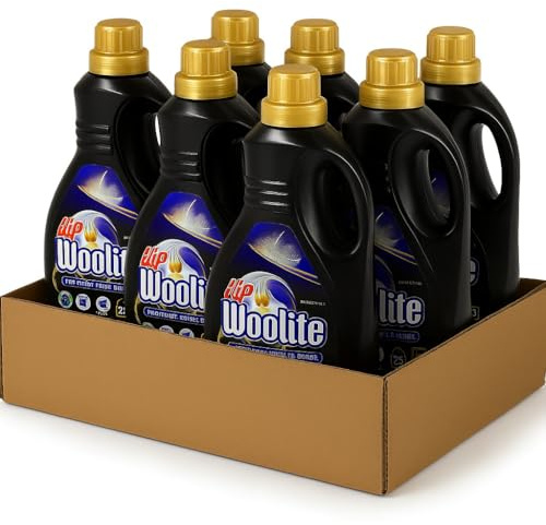 8 X Lip Detersivo Bucato A Mano E Lavatrice Liquido Noir Capi Scuri DA 1,5 L