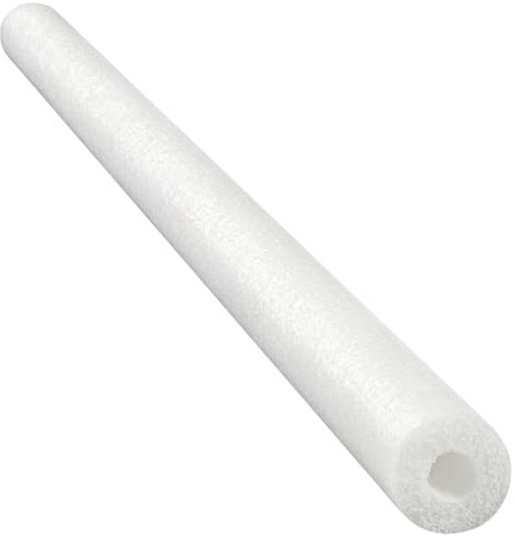 Nouilles de Piscine de 59 Pouces, Grandes Nouilles Natation en Mousse EPE, flottantes d'entraînement en Eau et Jeu Piscine, 150 cm, Blanches