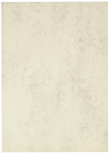 BRUNNEN Multifunktionspapier Universalpapier Marmor | A4, 160 g/m², grau, 25 Blatt