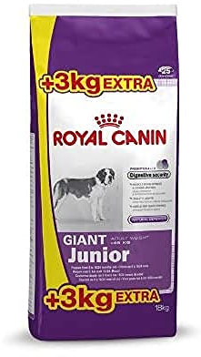 Royal Canin Giant Junior Hundefutter, 15 + 3 kg gratis, 1er Pack (1 x 18 kg)