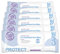 Clinicept Care 8-in-1 Incontinence Wipes - pH Balanced, Alcohol Free, NHS Approved, Incontinence cloths, Soothes and Moisturises for Adult Patient care. (6 Packs of 25, 150 Wipes)
