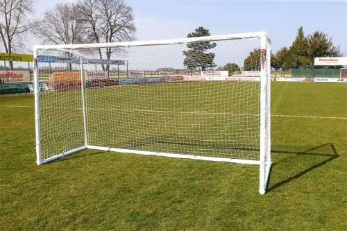 POWERSHOT Fußballtor, 2,4 x 1,8 m, Weiß, Made in Germany