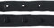 Trimming Shop Schwarzes Druckknopfband mit Druckknopfverschluss zum Nähen von Bettdeckenband für Baby-Overalls, Kleinkinderkleidung, zum Nähen Kleiner Kleidungsstücke, 5 Meter