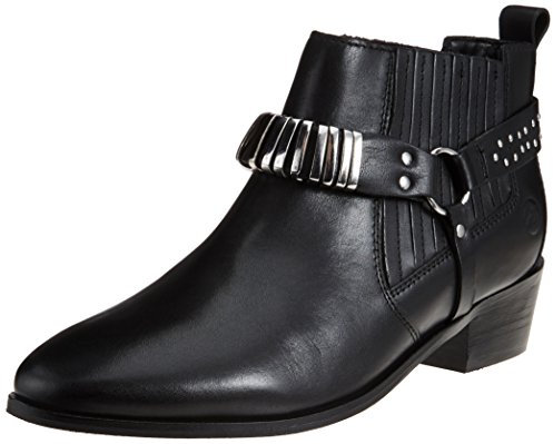 Bronx Damen BX 1264 BtexX Stiefel, Schwarz (Black)