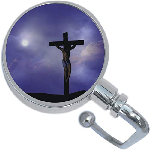 NewCharms Jesus On The Cross Purse Hanger and Pouch