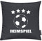 Magma-Heimtex Kissen Fanartikel Heimspiel Fußball WM Made in Germany (anthrazit)
