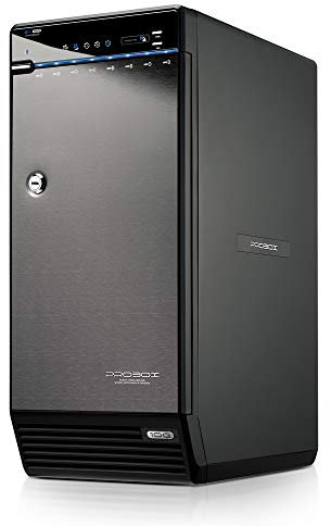 Mediasonic USB 3.2 Type C 8 Bay 3.5-inch Hard Drive Enclosure – USB 3.2 Gen 2 10Gbps Support UASP | S.M.A.R.T | Support 24TB Hard Drive (H82-SU31C)