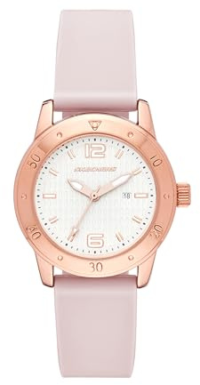 Skechers Women's Redondo Quartz Three-Hand Date Watch, Color: Rose Gold, Blush Pink (Model: SR6170)